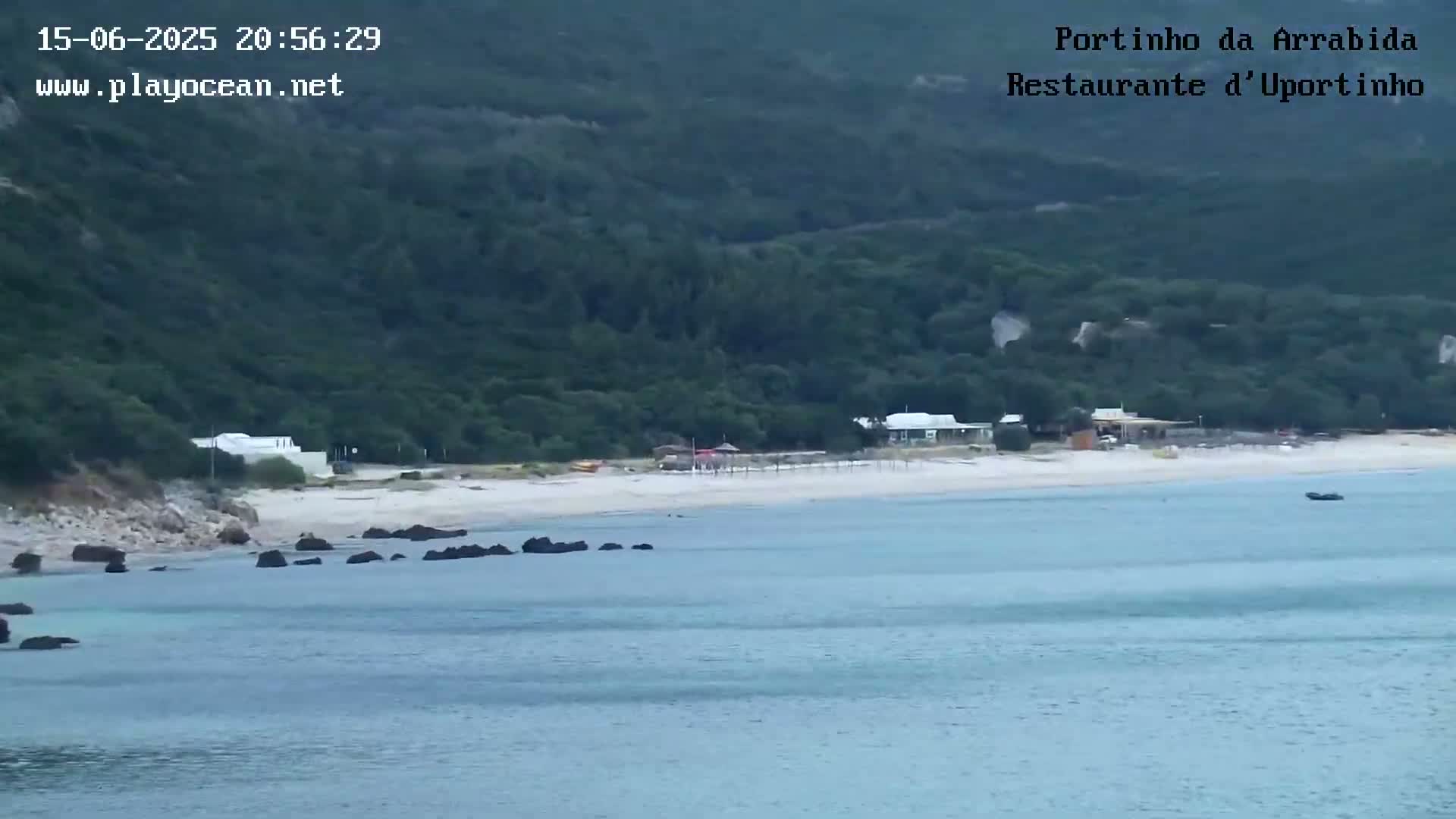 Portinho da Arrabida & Praia do Creiro Beach Live Cam - Sao Lourenco, Setubal, Lisbon, Portugal