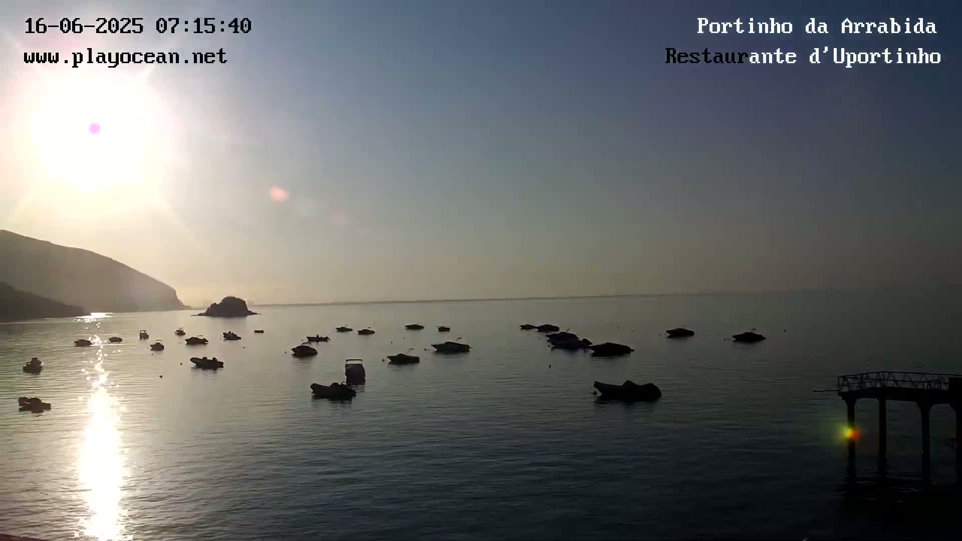 Portinho da Arrabida & Praia do Creiro Beach Live Cam - Sao Lourenco, Setubal, Lisbon, Portugal