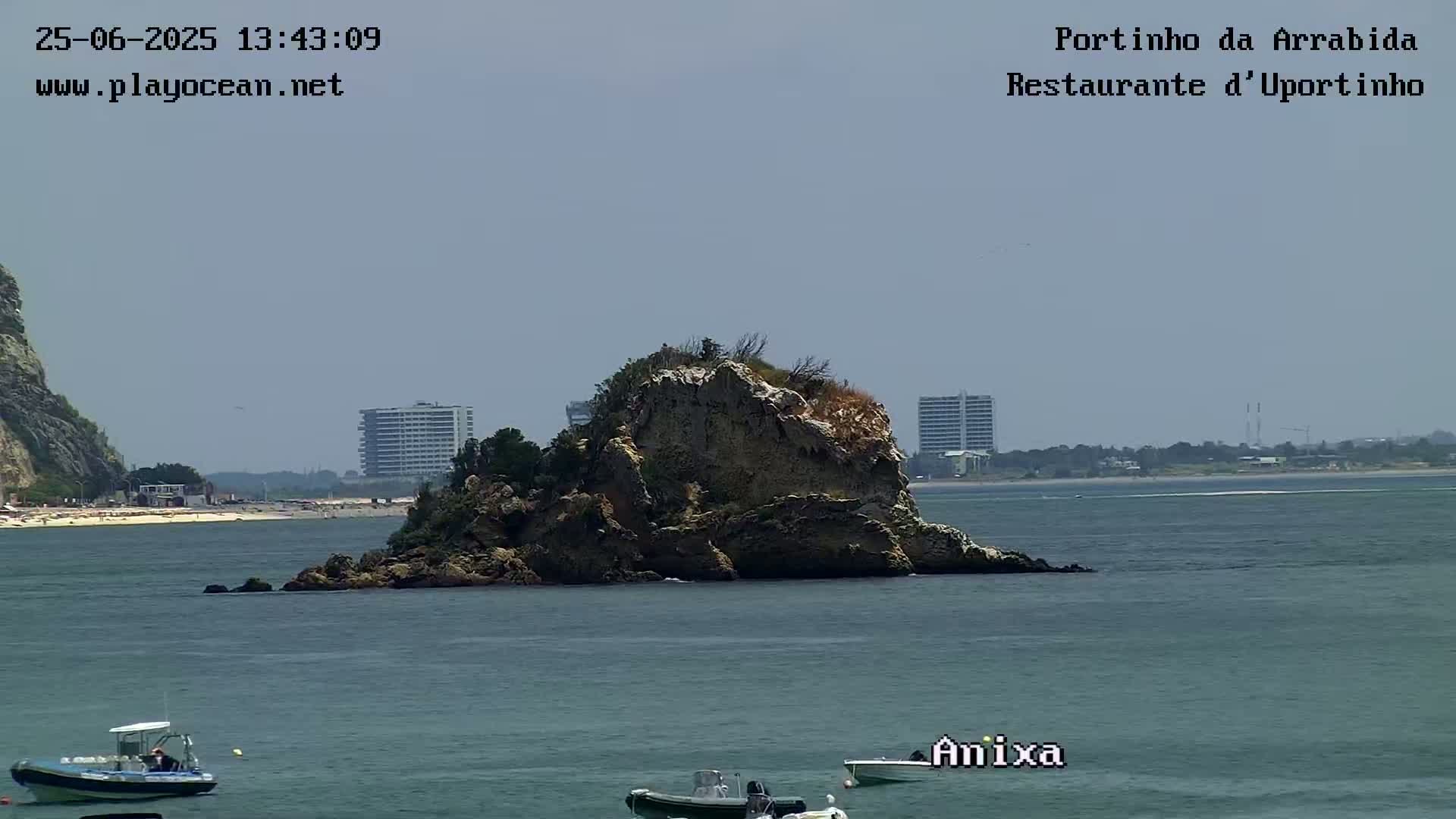 Portinho da Arrabida & Praia do Creiro Beach Live Cam - Sao Lourenco, Setubal, Lisbon, Portugal