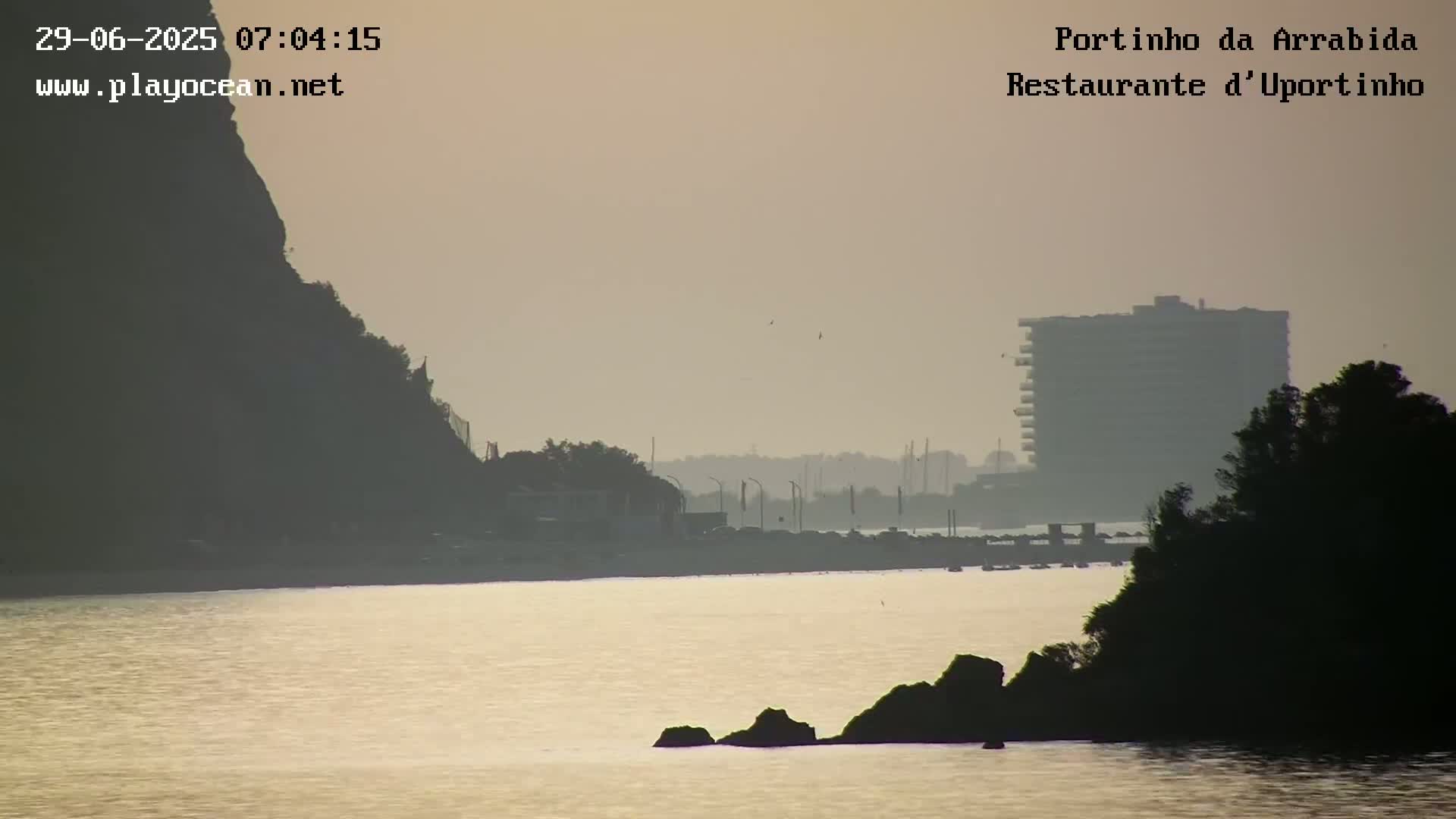 Portinho da Arrabida & Praia do Creiro Beach Live Cam - Sao Lourenco, Setubal, Lisbon, Portugal