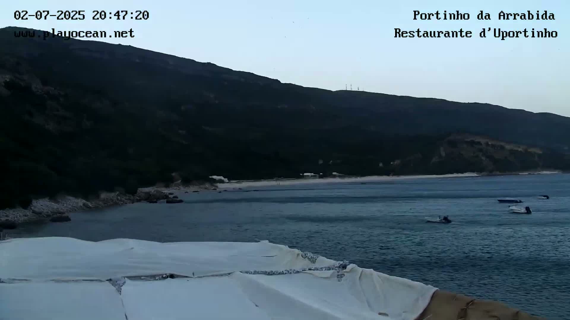 Portinho da Arrabida & Praia do Creiro Beach Live Cam - Sao Lourenco, Setubal, Lisbon, Portugal