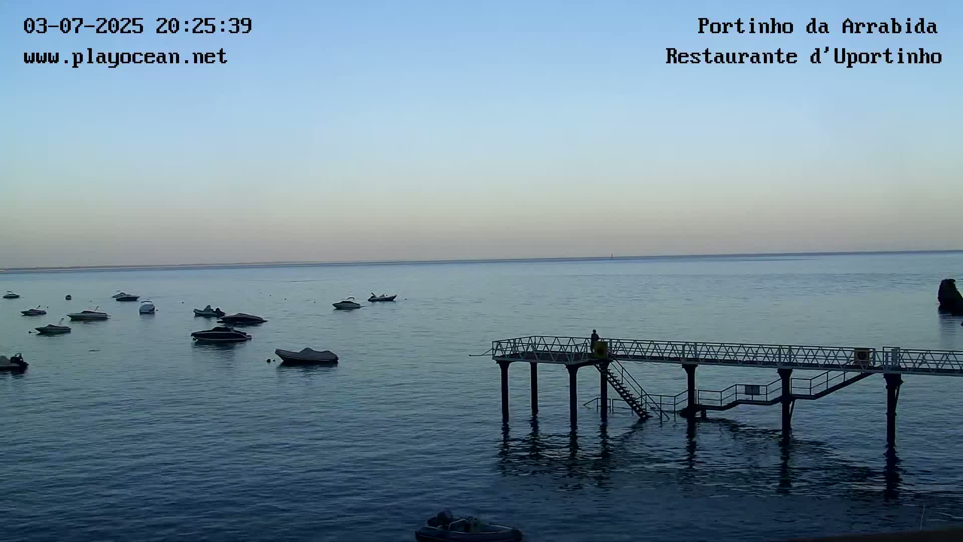 Portinho da Arrabida & Praia do Creiro Beach Live Cam - Sao Lourenco, Setubal, Lisbon, Portugal