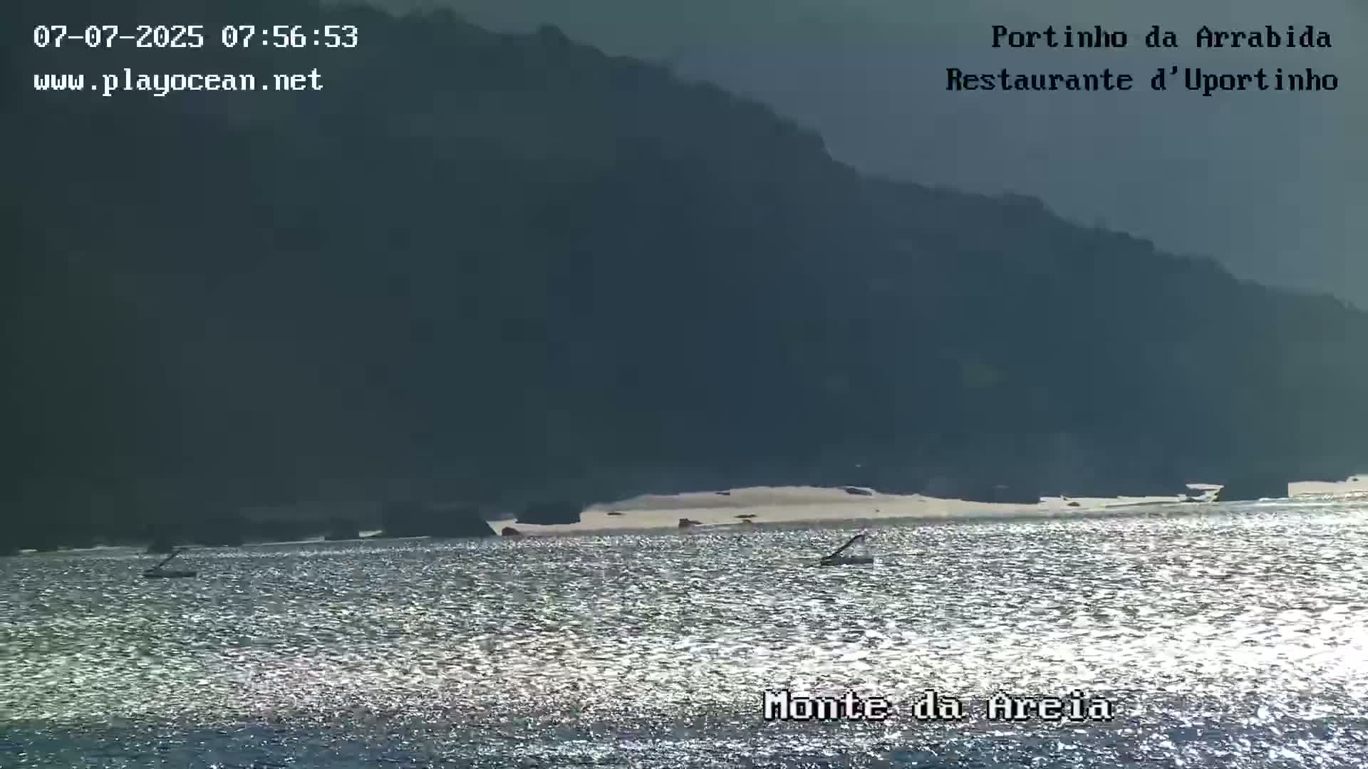 Portinho da Arrabida & Praia do Creiro Beach Live Cam - Sao Lourenco, Setubal, Lisbon, Portugal