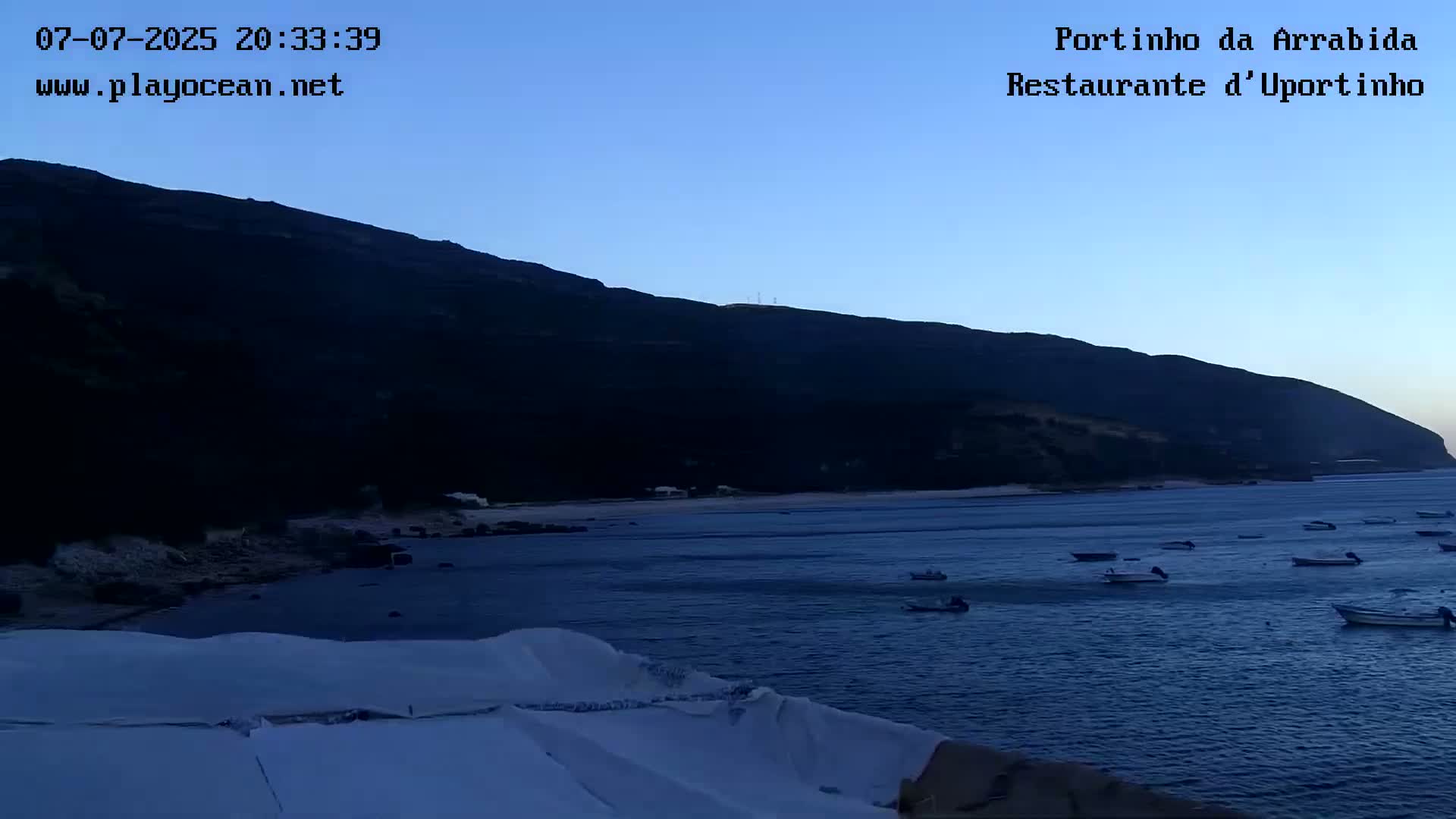 Portinho da Arrabida & Praia do Creiro Beach Live Cam - Sao Lourenco, Setubal, Lisbon, Portugal