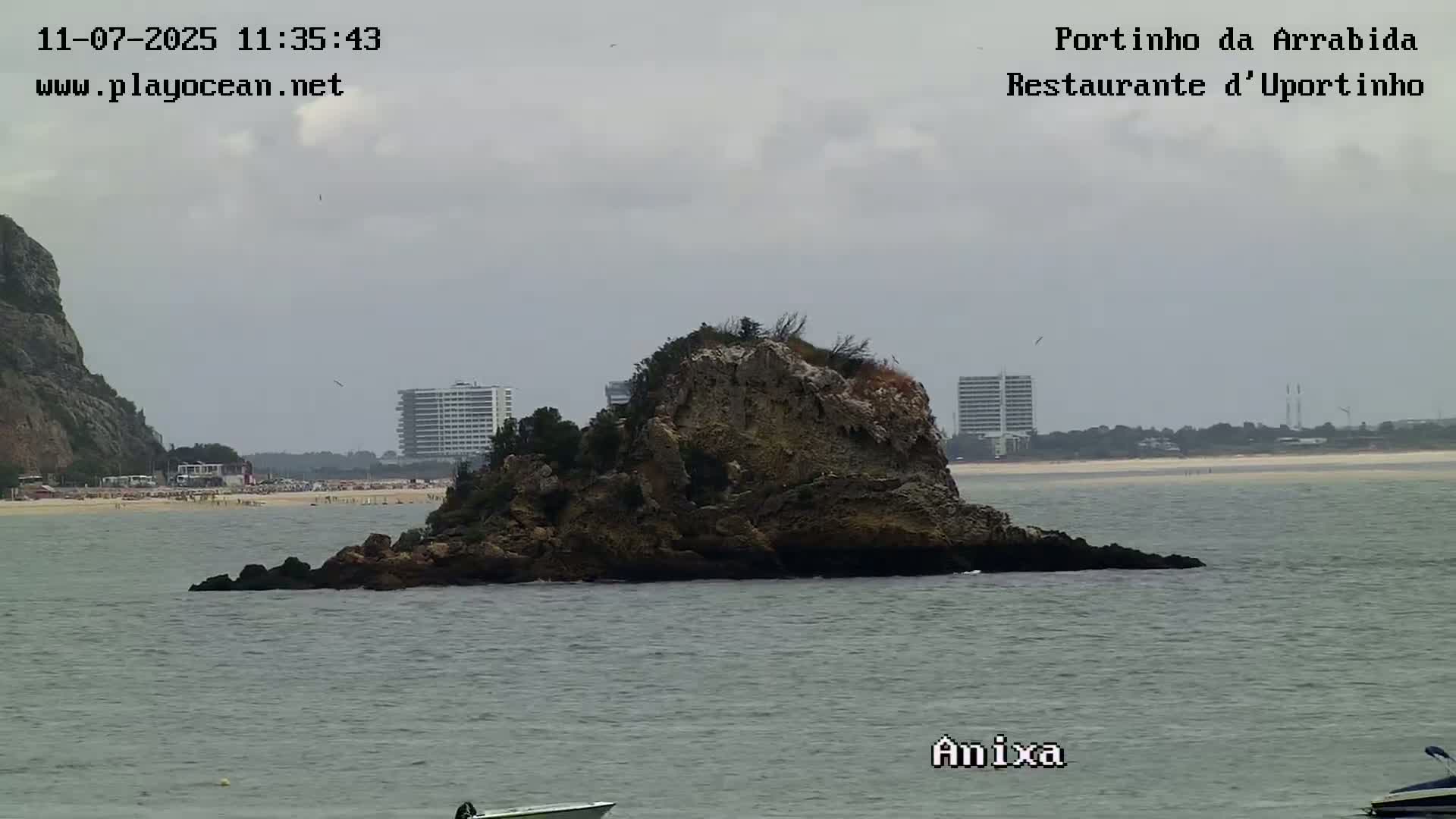 Portinho da Arrabida & Praia do Creiro Beach Live Cam - Sao Lourenco, Setubal, Lisbon, Portugal