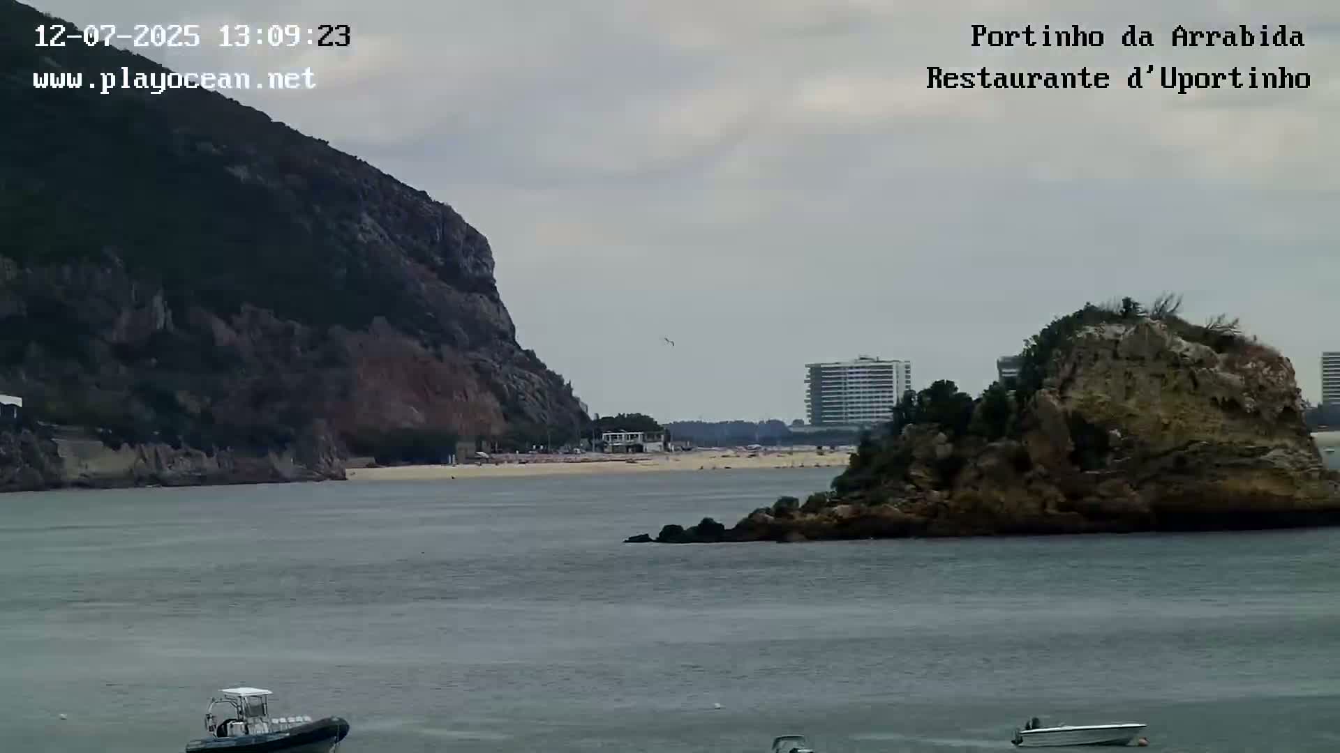 Portinho da Arrabida & Praia do Creiro Beach Live Cam - Sao Lourenco, Setubal, Lisbon, Portugal