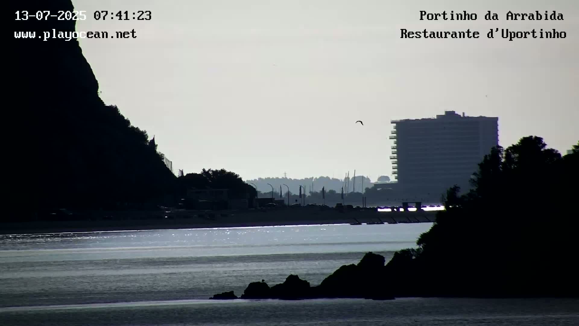 Portinho da Arrabida & Praia do Creiro Beach Live Cam - Sao Lourenco, Setubal, Lisbon, Portugal