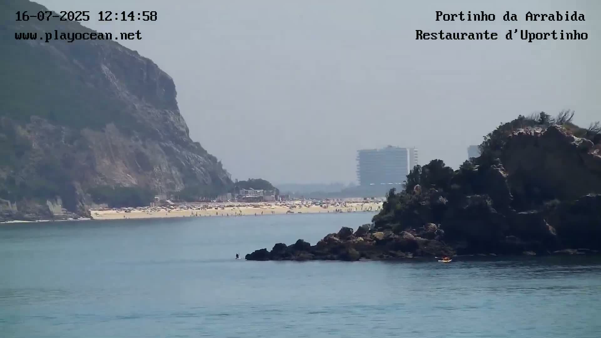 Portinho da Arrabida & Praia do Creiro Beach Live Cam - Sao Lourenco, Setubal, Lisbon, Portugal