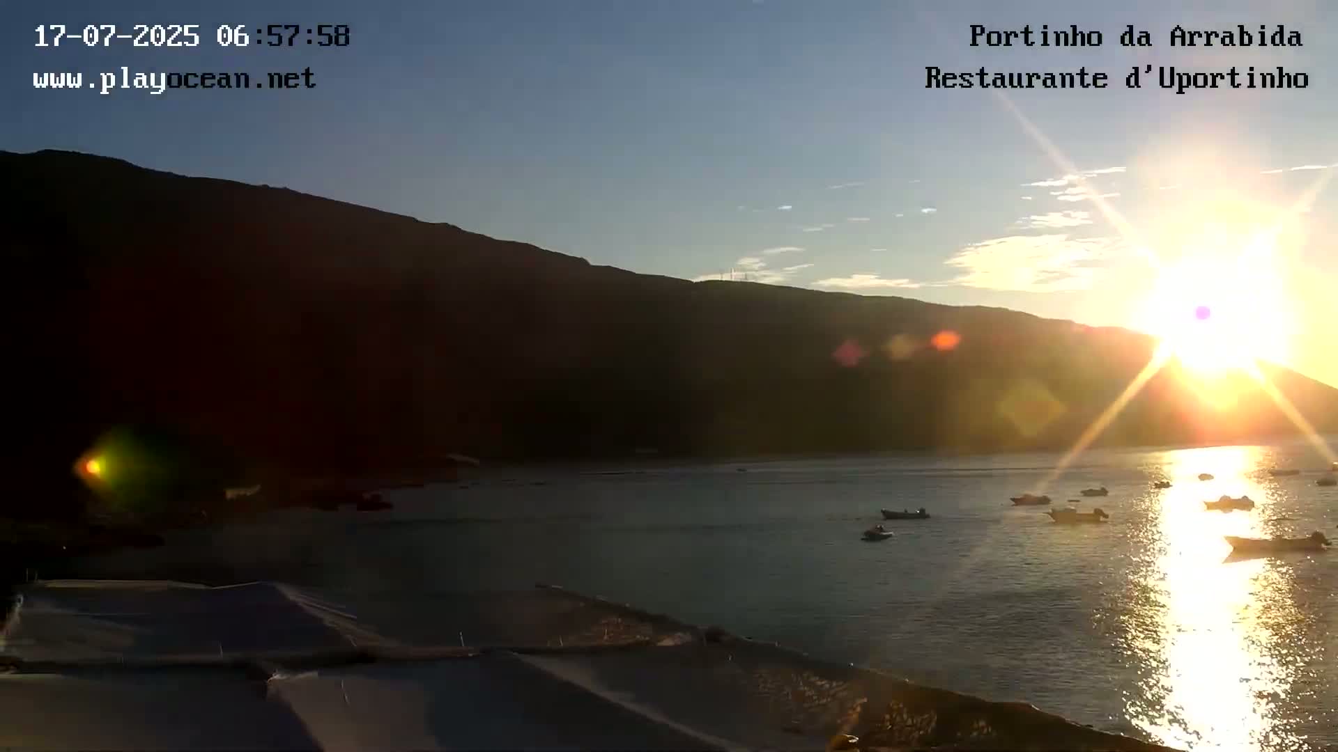 Portinho da Arrabida & Praia do Creiro Beach Live Cam - Sao Lourenco, Setubal, Lisbon, Portugal