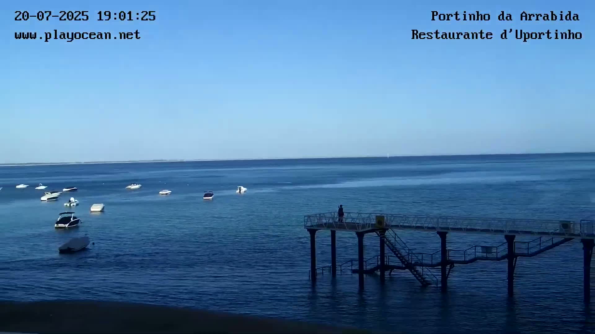 Portinho da Arrabida & Praia do Creiro Beach Live Cam - Sao Lourenco, Setubal, Lisbon, Portugal
