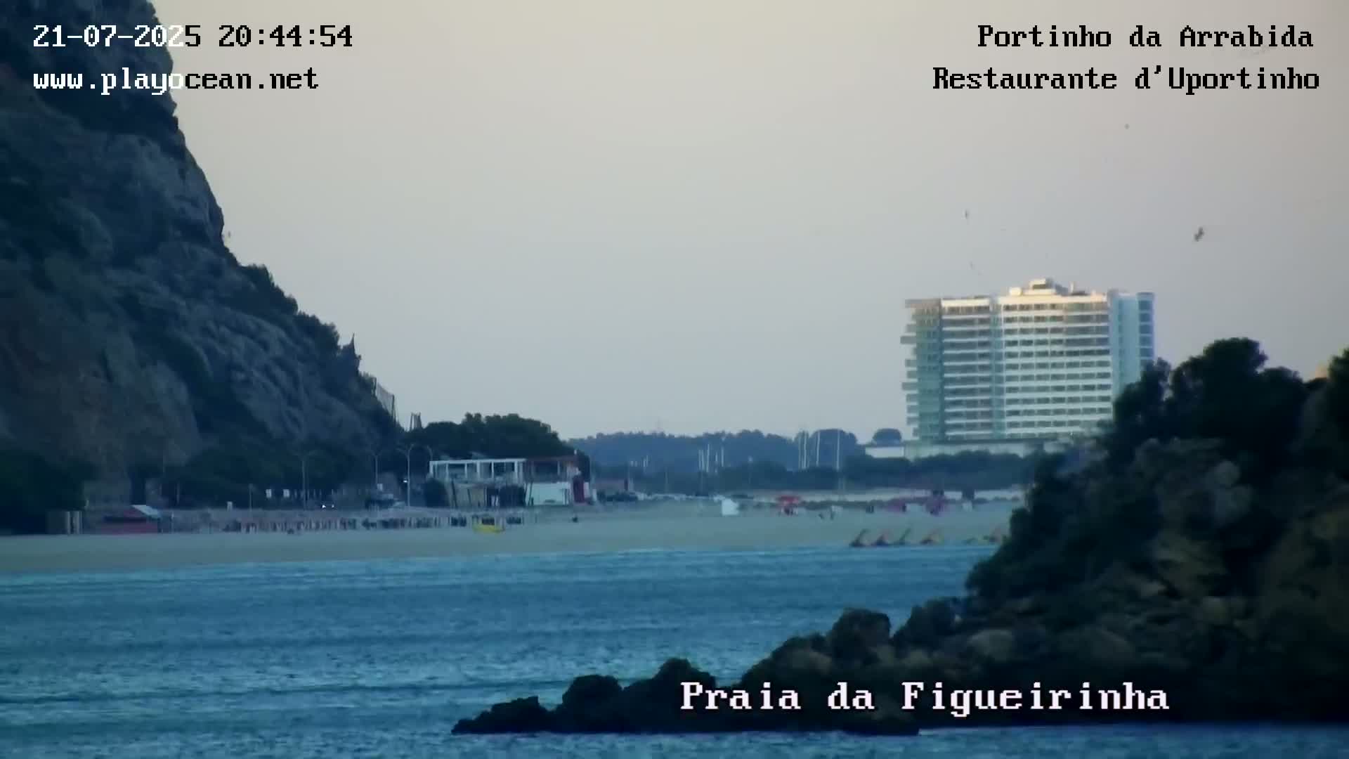 Portinho da Arrabida & Praia do Creiro Beach Live Cam - Sao Lourenco, Setubal, Lisbon, Portugal