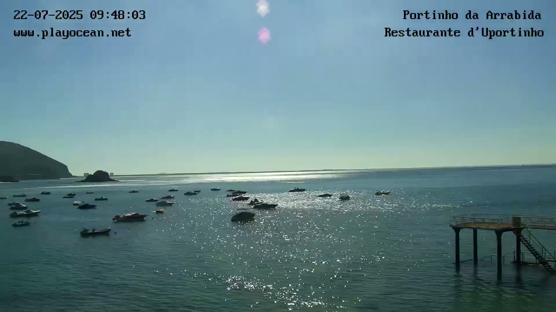 Portinho da Arrabida & Praia do Creiro Beach Live Cam - Sao Lourenco, Setubal, Lisbon, Portugal