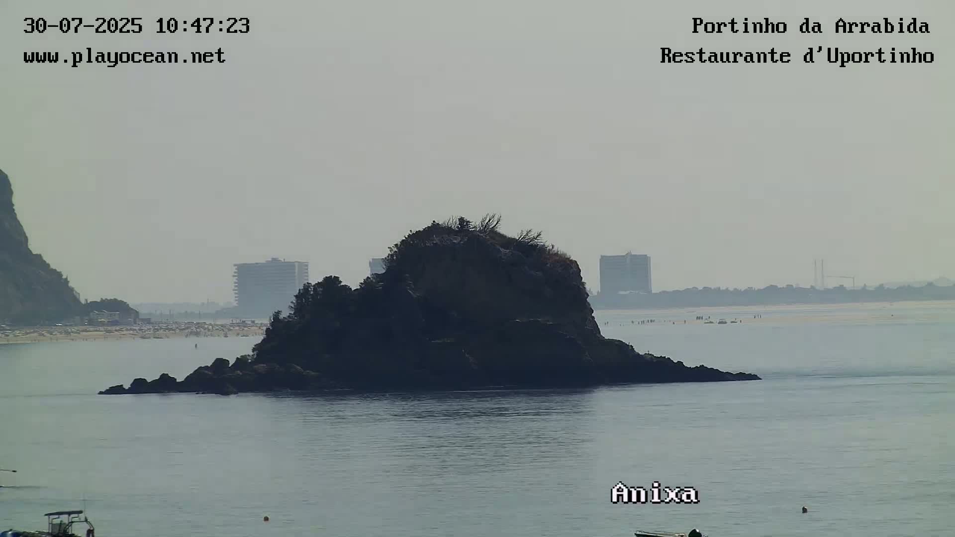 Portinho da Arrabida & Praia do Creiro Beach Live Cam - Sao Lourenco, Setubal, Lisbon, Portugal