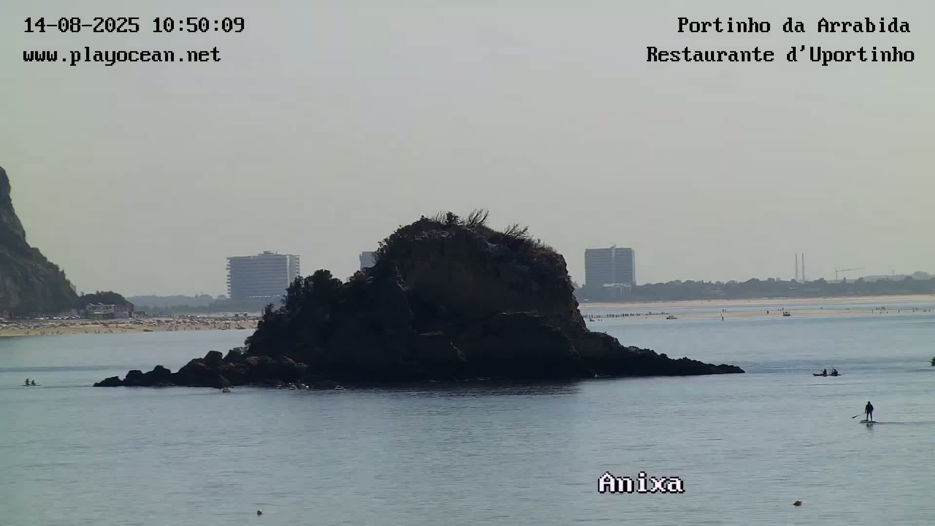 Portinho da Arrabida & Praia do Creiro Beach Live Cam - Sao Lourenco, Setubal, Lisbon, Portugal