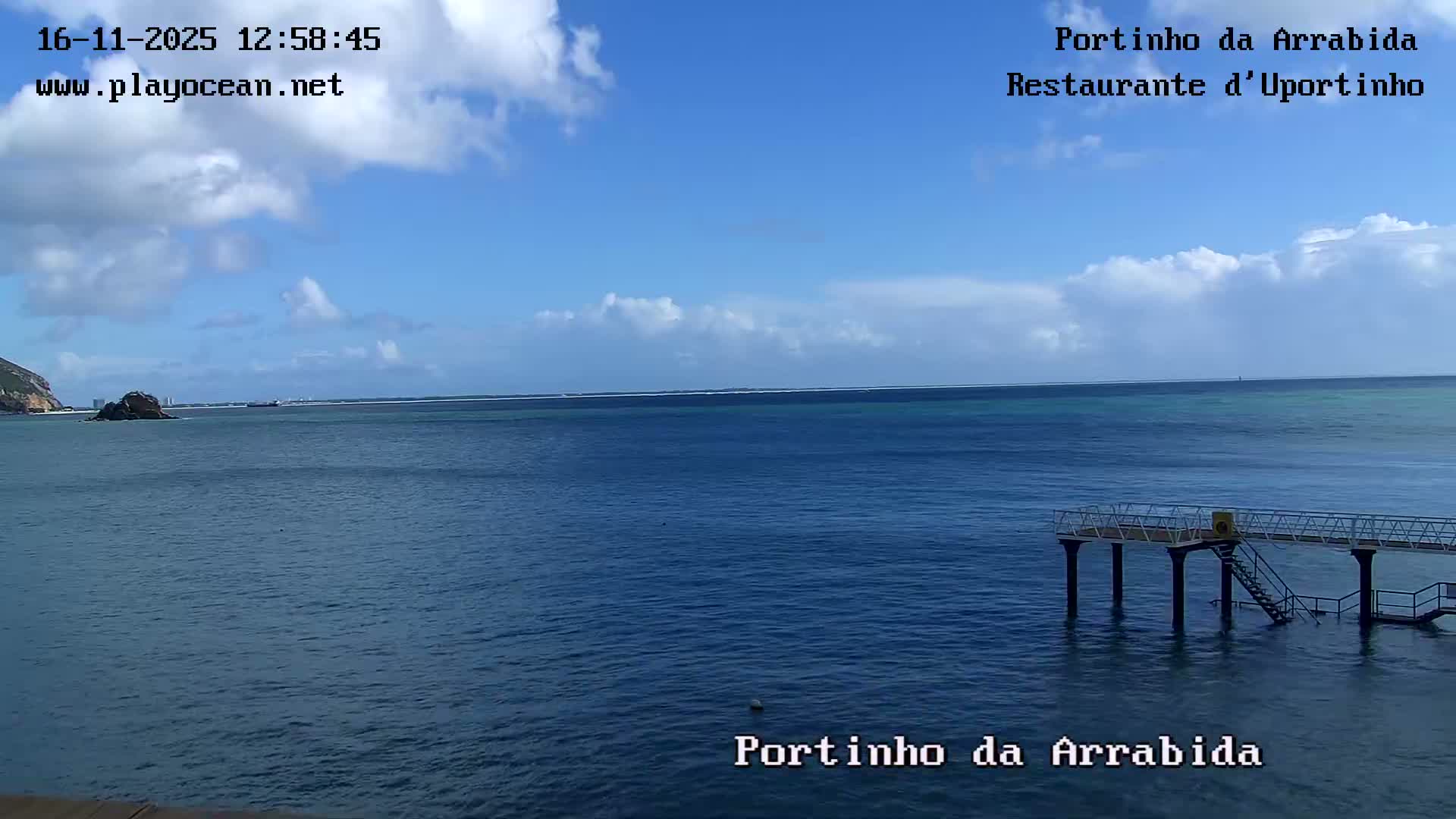 Portinho da Arrabida & Praia do Creiro Beach Live Cam - Sao Lourenco, Setubal, Lisbon, Portugal