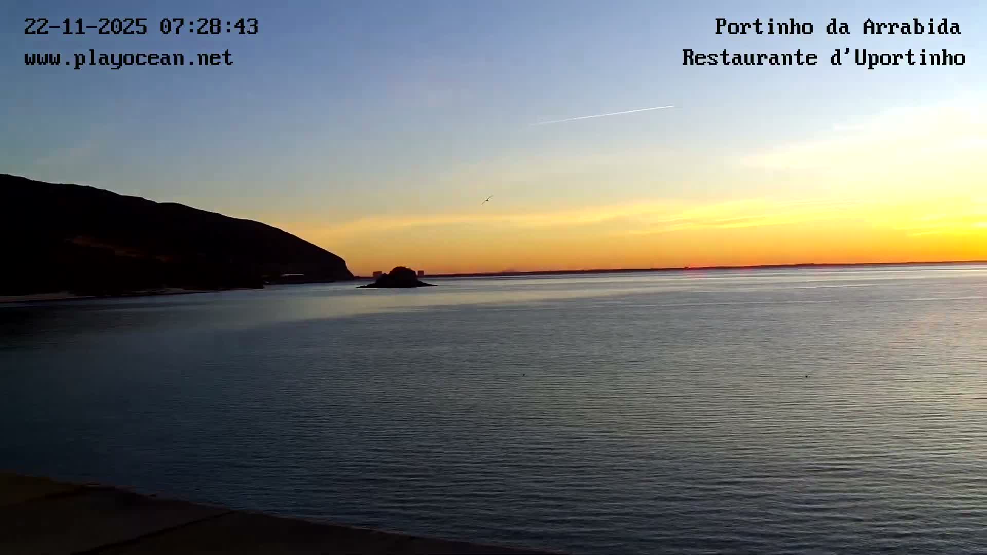 Portinho da Arrabida & Praia do Creiro Beach Live Cam - Sao Lourenco, Setubal, Lisbon, Portugal