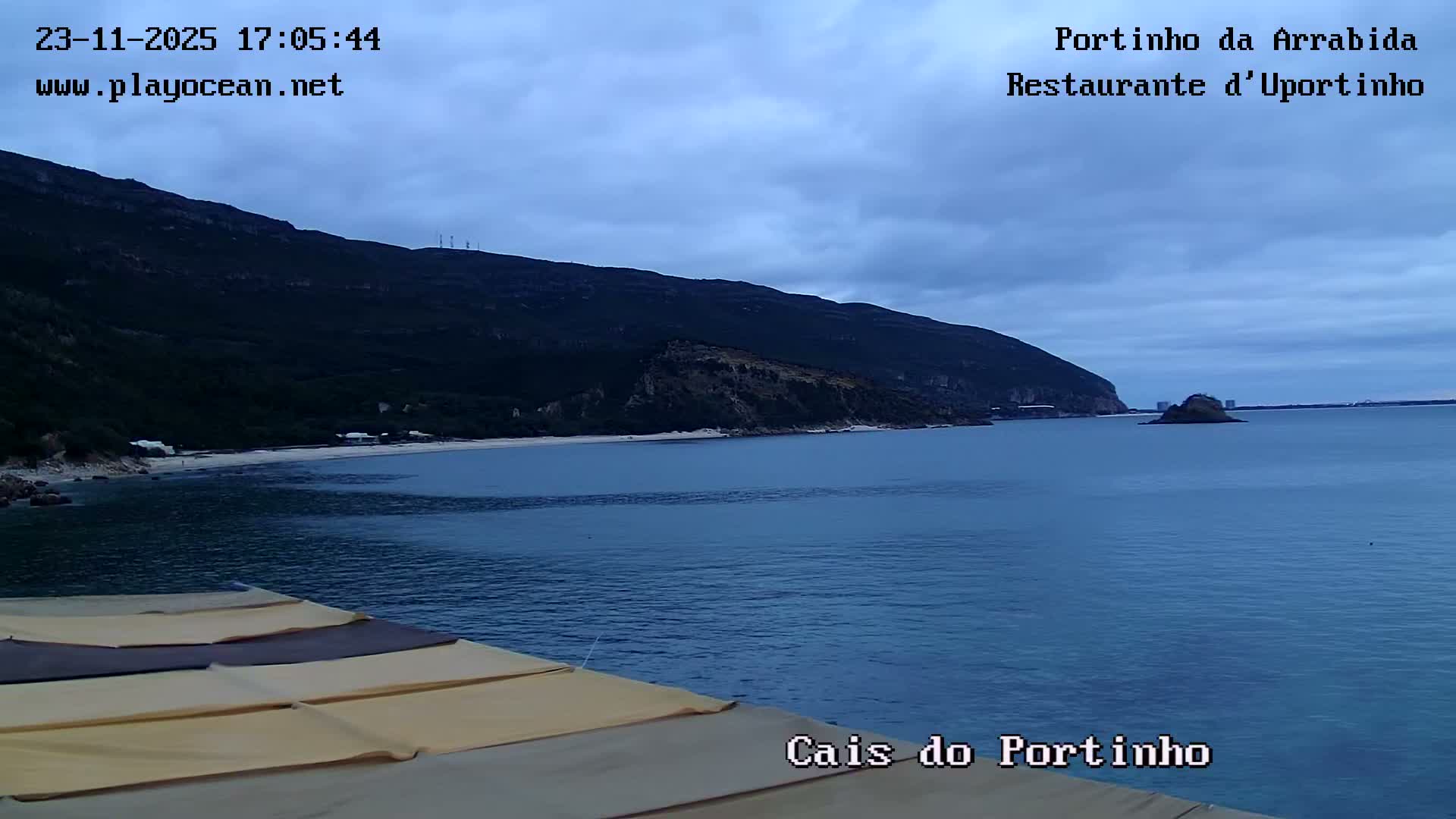 Portinho da Arrabida & Praia do Creiro Beach Live Cam - Sao Lourenco, Setubal, Lisbon, Portugal