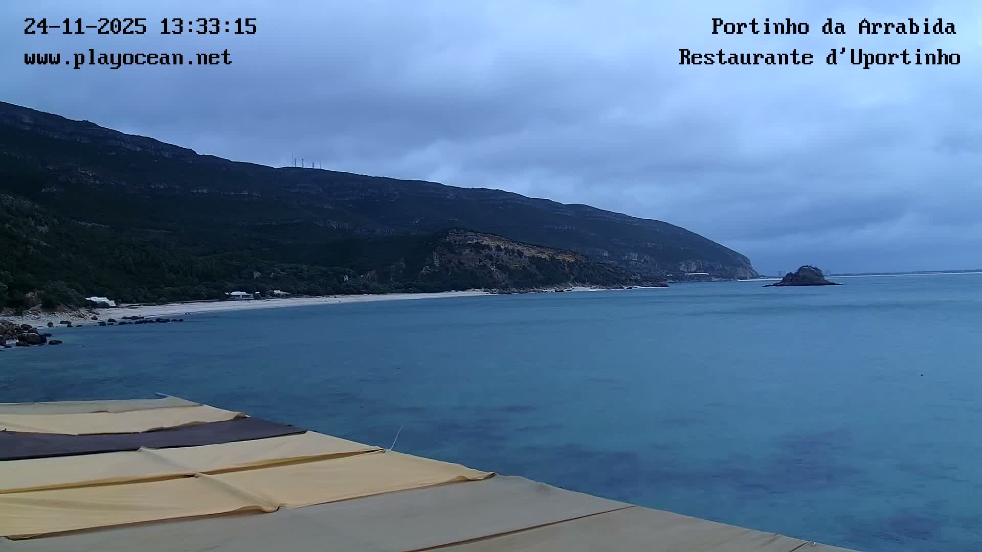 Portinho da Arrabida & Praia do Creiro Beach Live Cam - Sao Lourenco, Setubal, Lisbon, Portugal