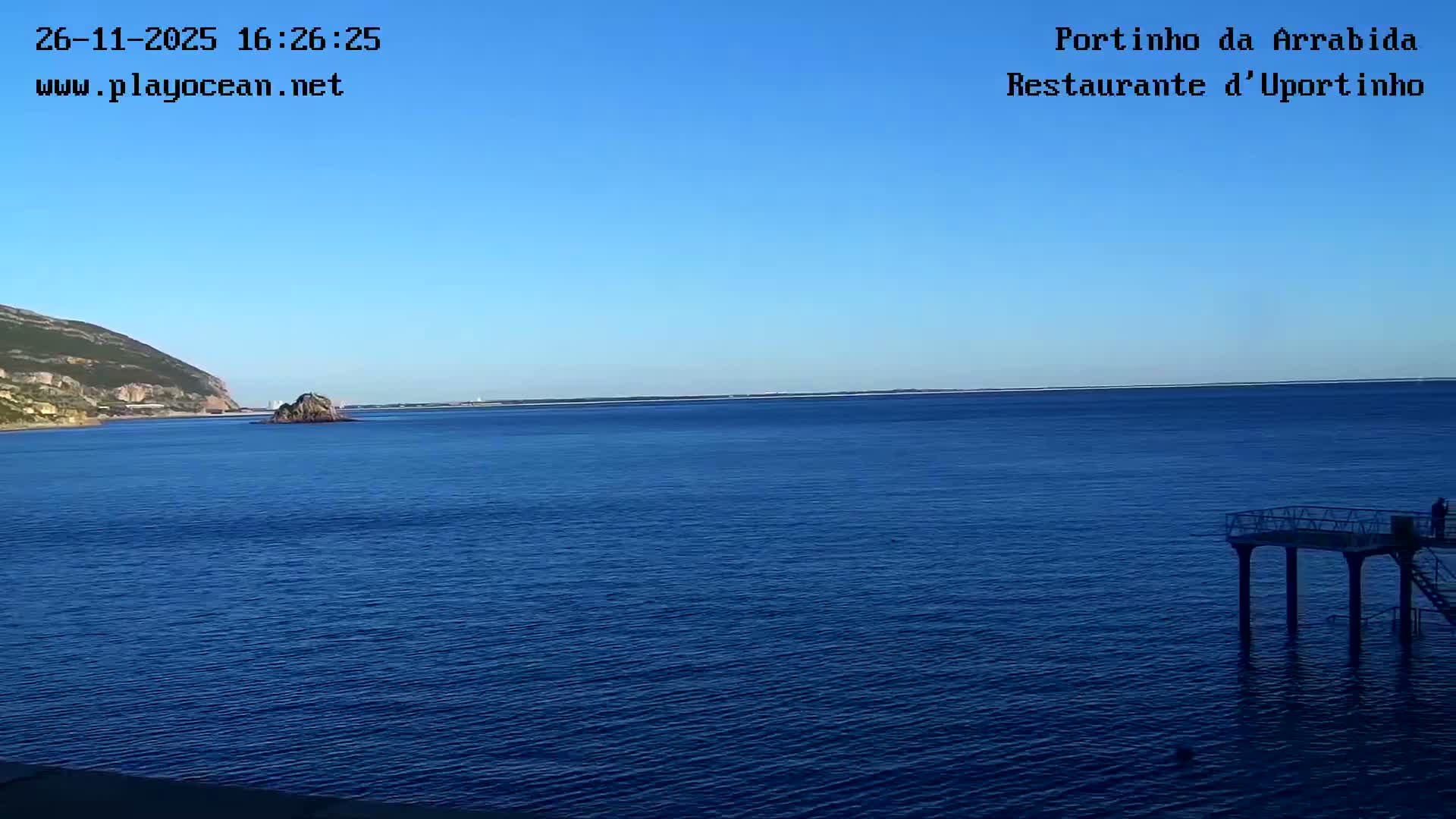 Portinho da Arrabida & Praia do Creiro Beach Live Cam - Sao Lourenco, Setubal, Lisbon, Portugal