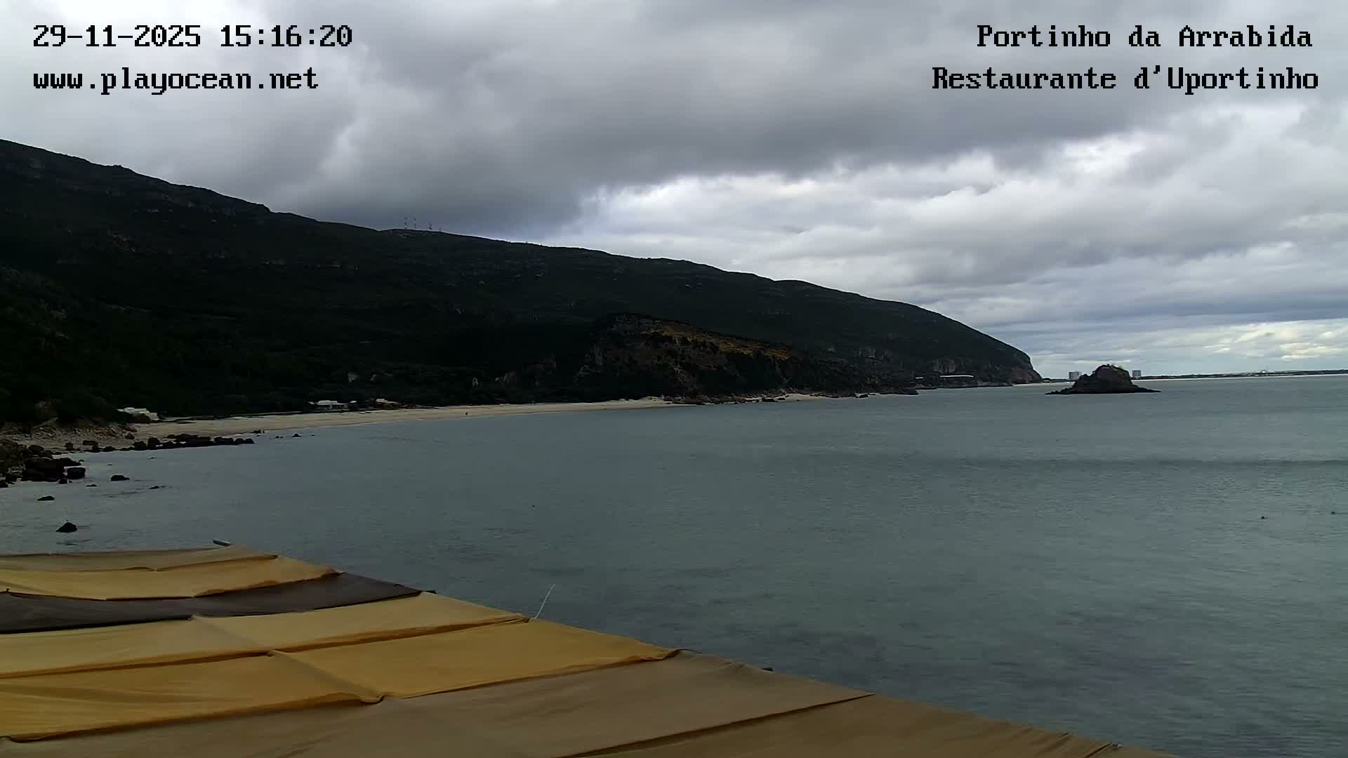 Portinho da Arrabida & Praia do Creiro Beach Live Cam - Sao Lourenco, Setubal, Lisbon, Portugal