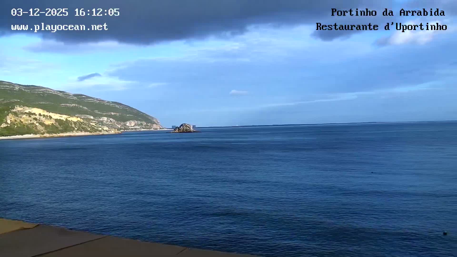 Portinho da Arrabida & Praia do Creiro Beach Live Cam - Sao Lourenco, Setubal, Lisbon, Portugal