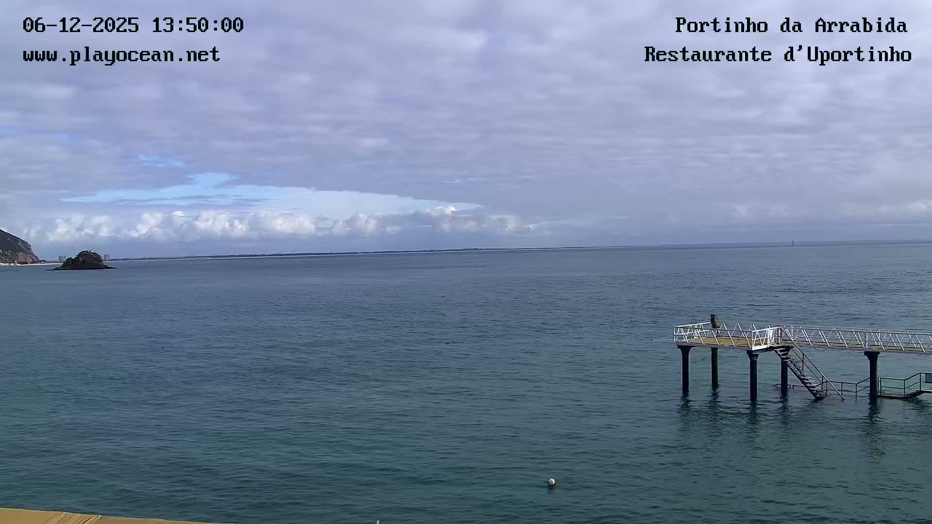 Portinho da Arrabida & Praia do Creiro Beach Live Cam - Sao Lourenco, Setubal, Lisbon, Portugal