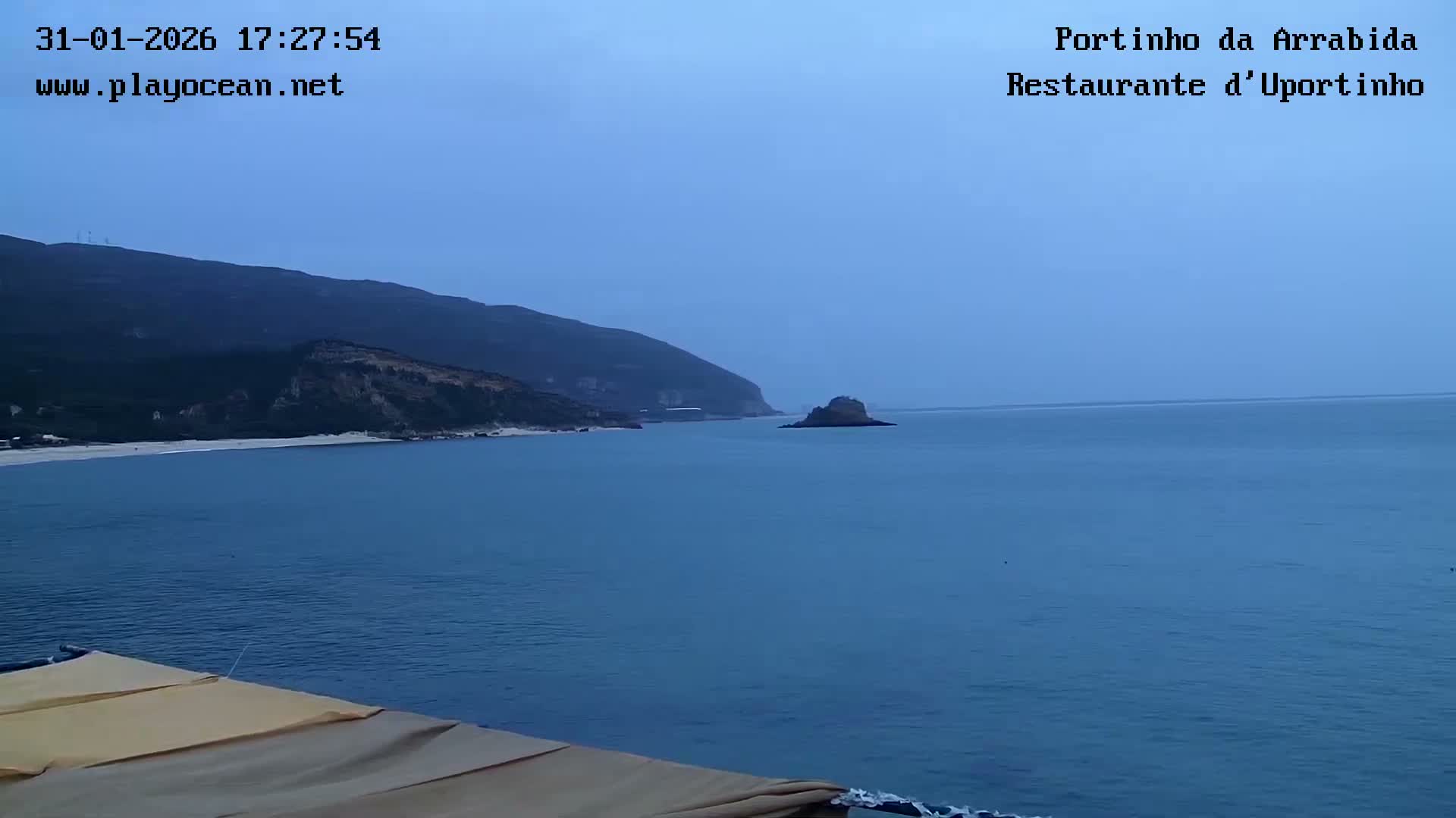 Portinho da Arrabida & Praia do Creiro Beach Live Cam - Sao Lourenco, Setubal, Lisbon, Portugal