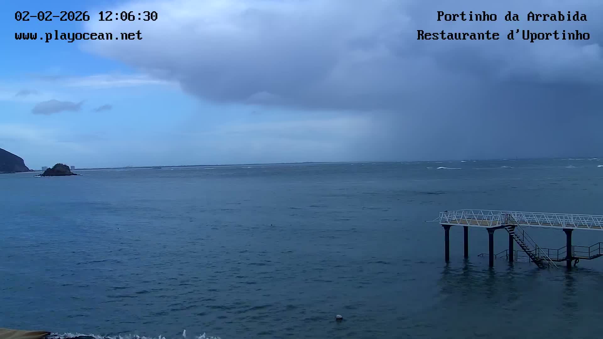 Portinho da Arrabida & Praia do Creiro Beach Live Cam - Sao Lourenco, Setubal, Lisbon, Portugal