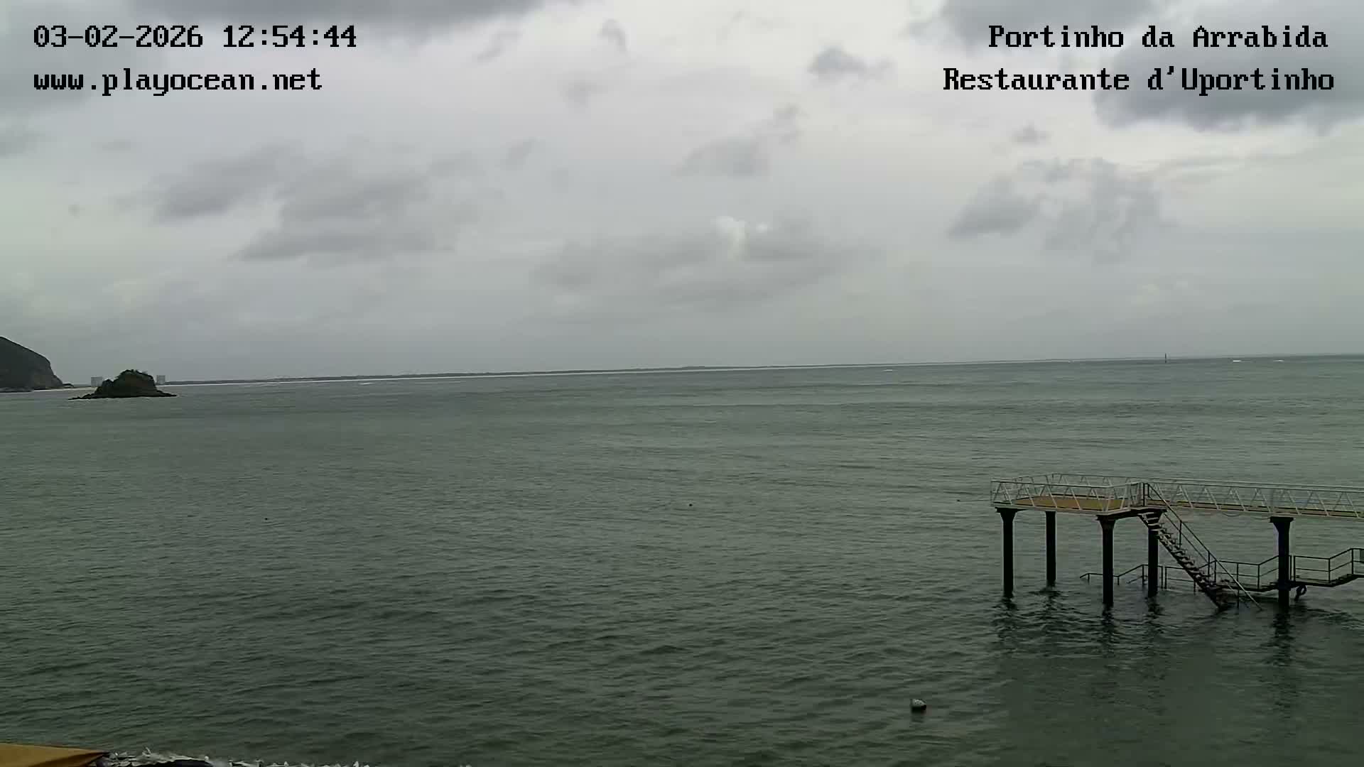 Portinho da Arrabida & Praia do Creiro Beach Live Cam - Sao Lourenco, Setubal, Lisbon, Portugal