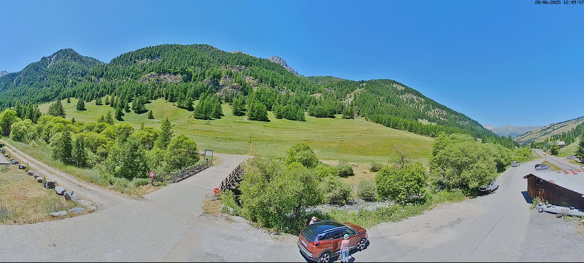Saint-Véran, La Chalp Natural Park  Live Cam - Briancon, Hautes-Alpes, Provence-Alpes-Cote d’Azur, France