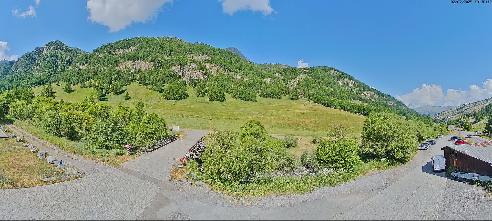 Saint-Véran, La Chalp Natural Park  Live Cam - Briancon, Hautes-Alpes, Provence-Alpes-Cote d’Azur, France