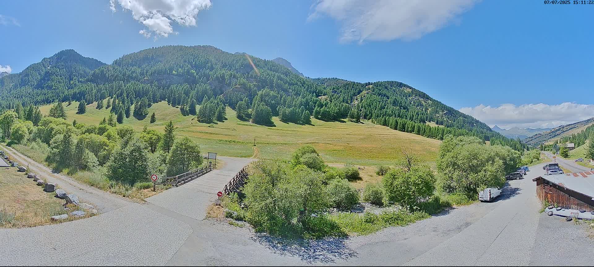 Saint-Véran, La Chalp Natural Park  Live Cam - Briancon, Hautes-Alpes, Provence-Alpes-Cote d’Azur, France