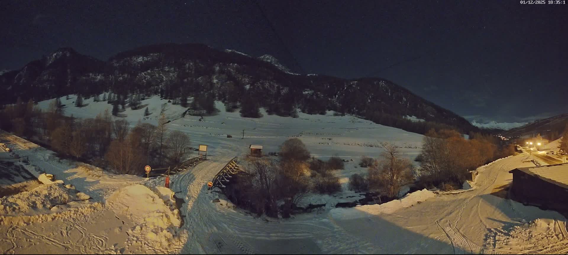 Saint-Véran, La Chalp Natural Park  Live Cam - Briancon, Hautes-Alpes, Provence-Alpes-Cote d’Azur, France