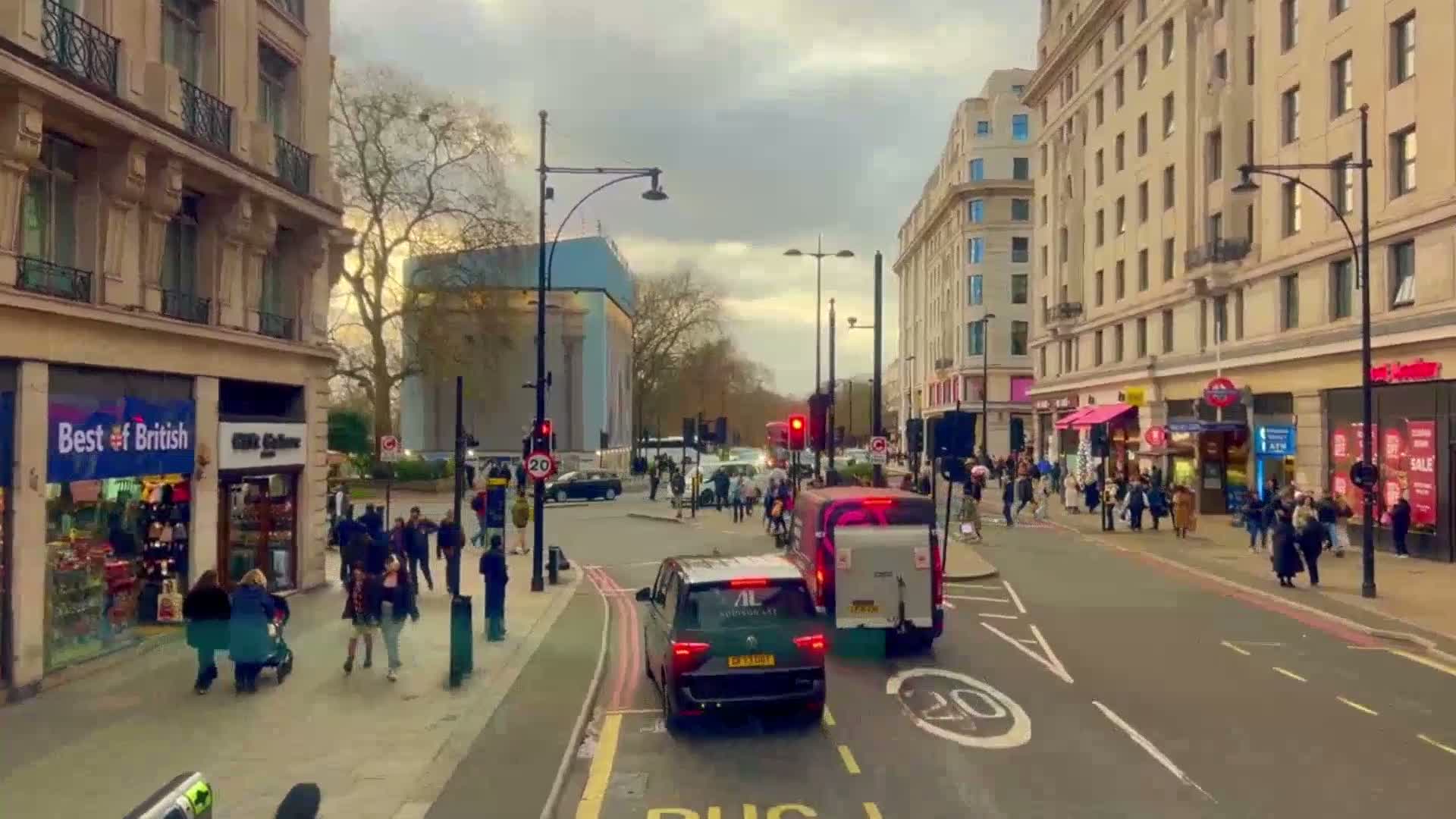 London Bus Rides - London, England, United Kingdom