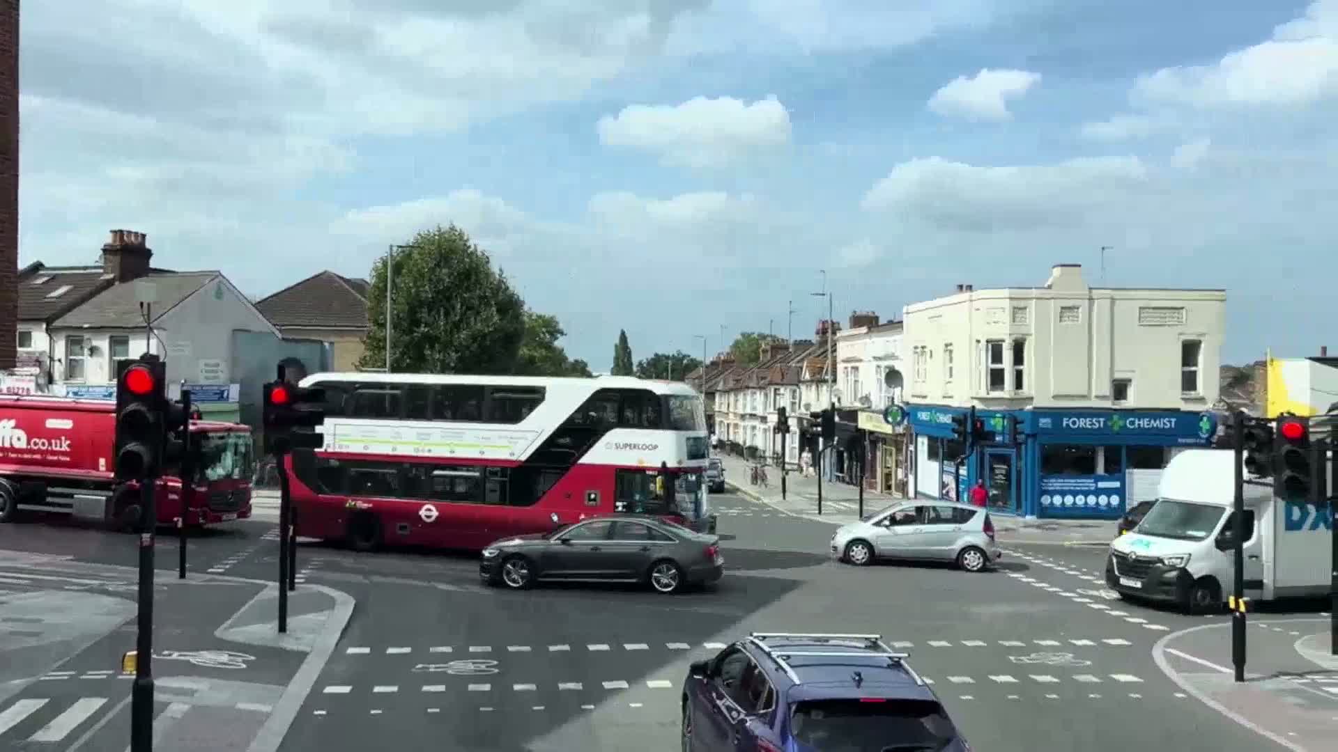 London Bus Rides - London, England, United Kingdom