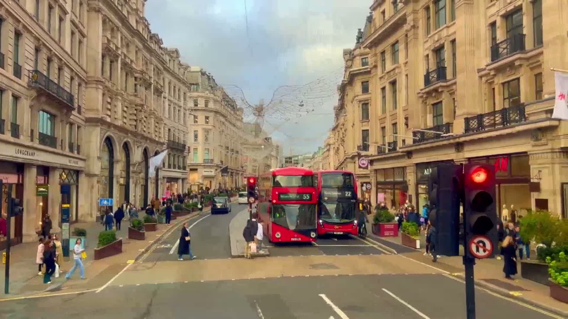 London Bus Rides - London, England, United Kingdom