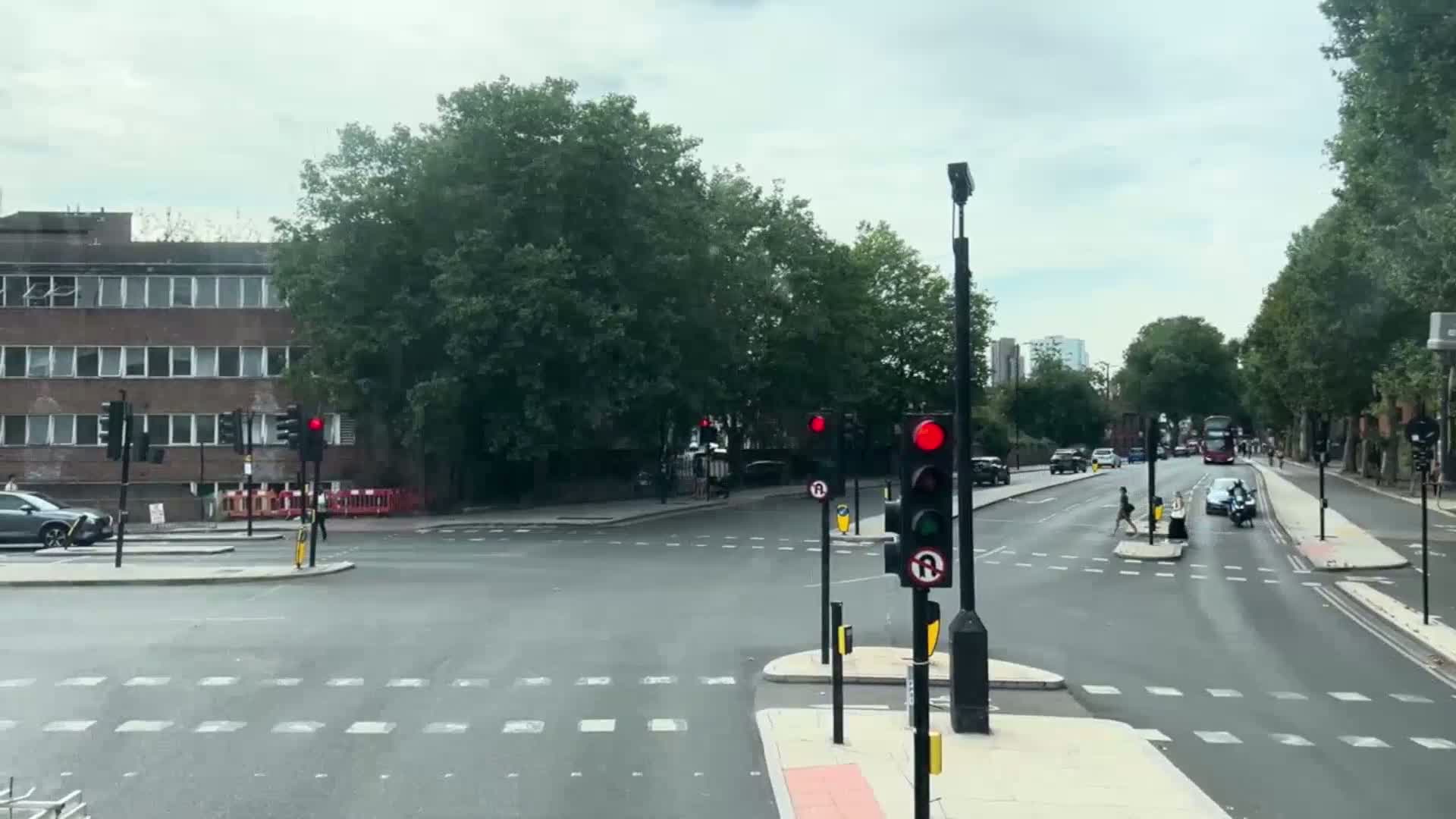 London Bus Rides - London, England, United Kingdom