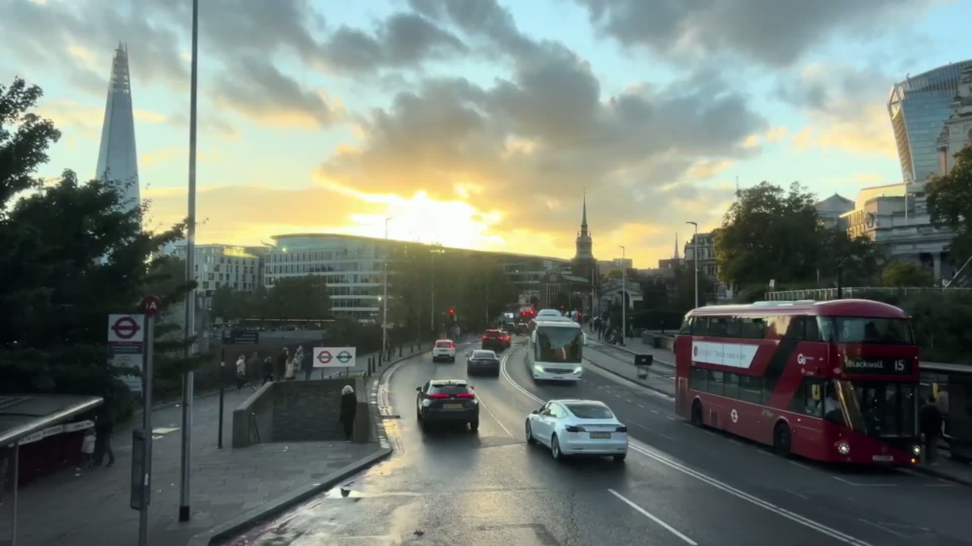 London Bus Rides - London, England, United Kingdom