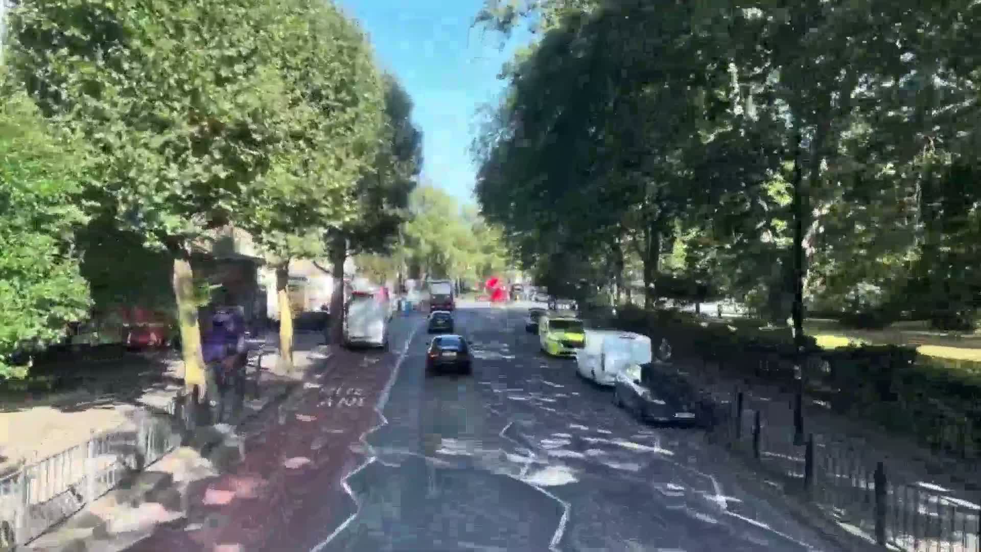 London Bus Rides - London, England, United Kingdom