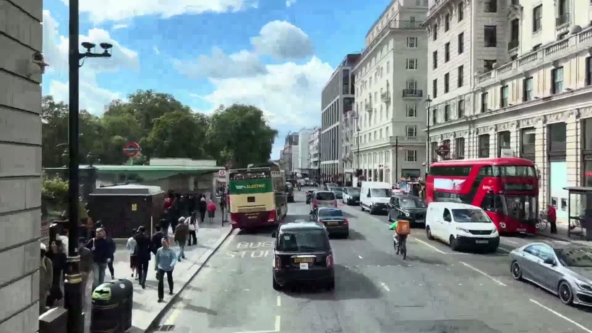 London Bus Rides - London, England, United Kingdom