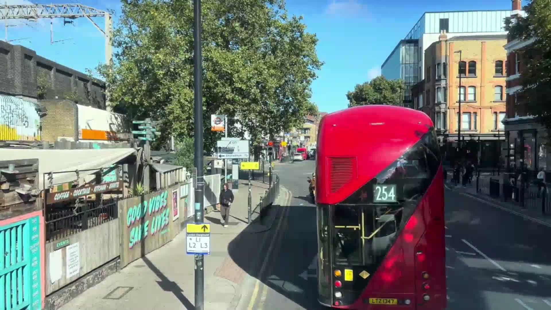 London Bus Rides - London, England, United Kingdom