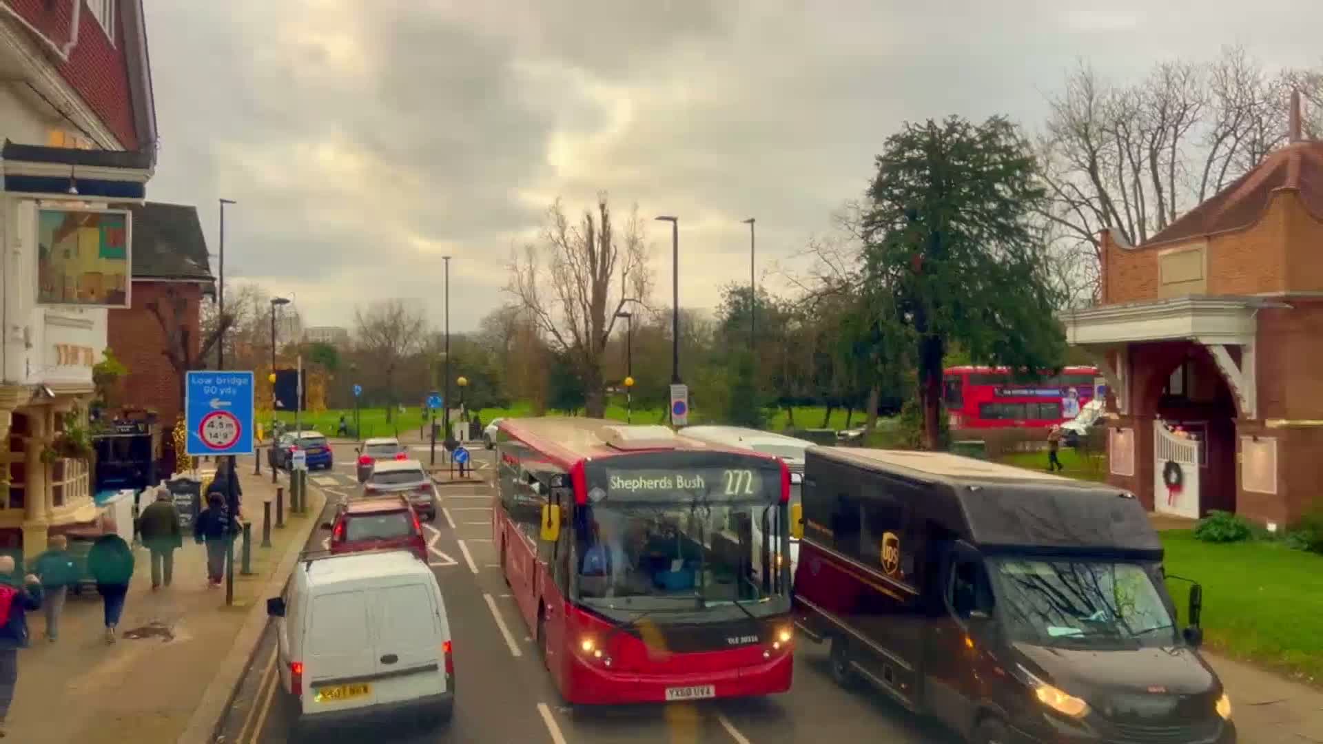 London Bus Rides - London, England, United Kingdom