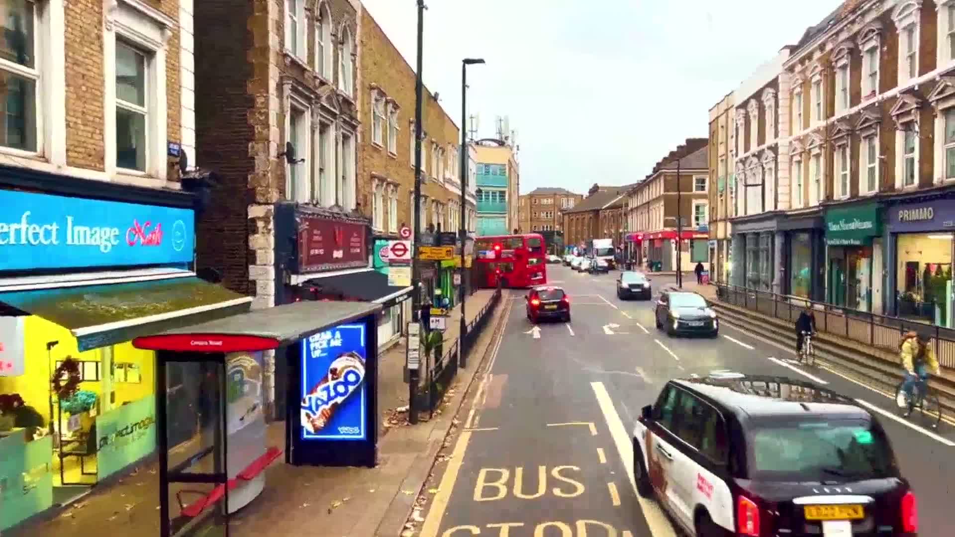 London Bus Rides - London, England, United Kingdom
