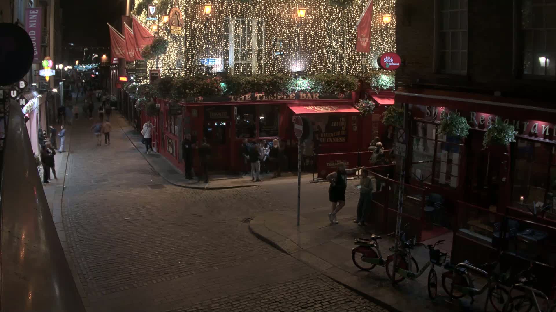 South Dublin , 45 Temple Bar Street Live Cam - Dublin,Eastern and Midland, Leinster, Ireland 