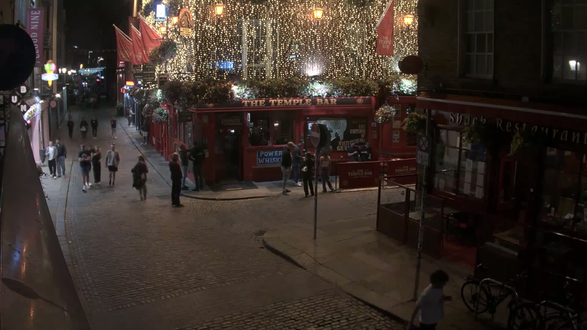 South Dublin , 45 Temple Bar Street Live Cam - Dublin,Eastern and Midland, Leinster, Ireland 
