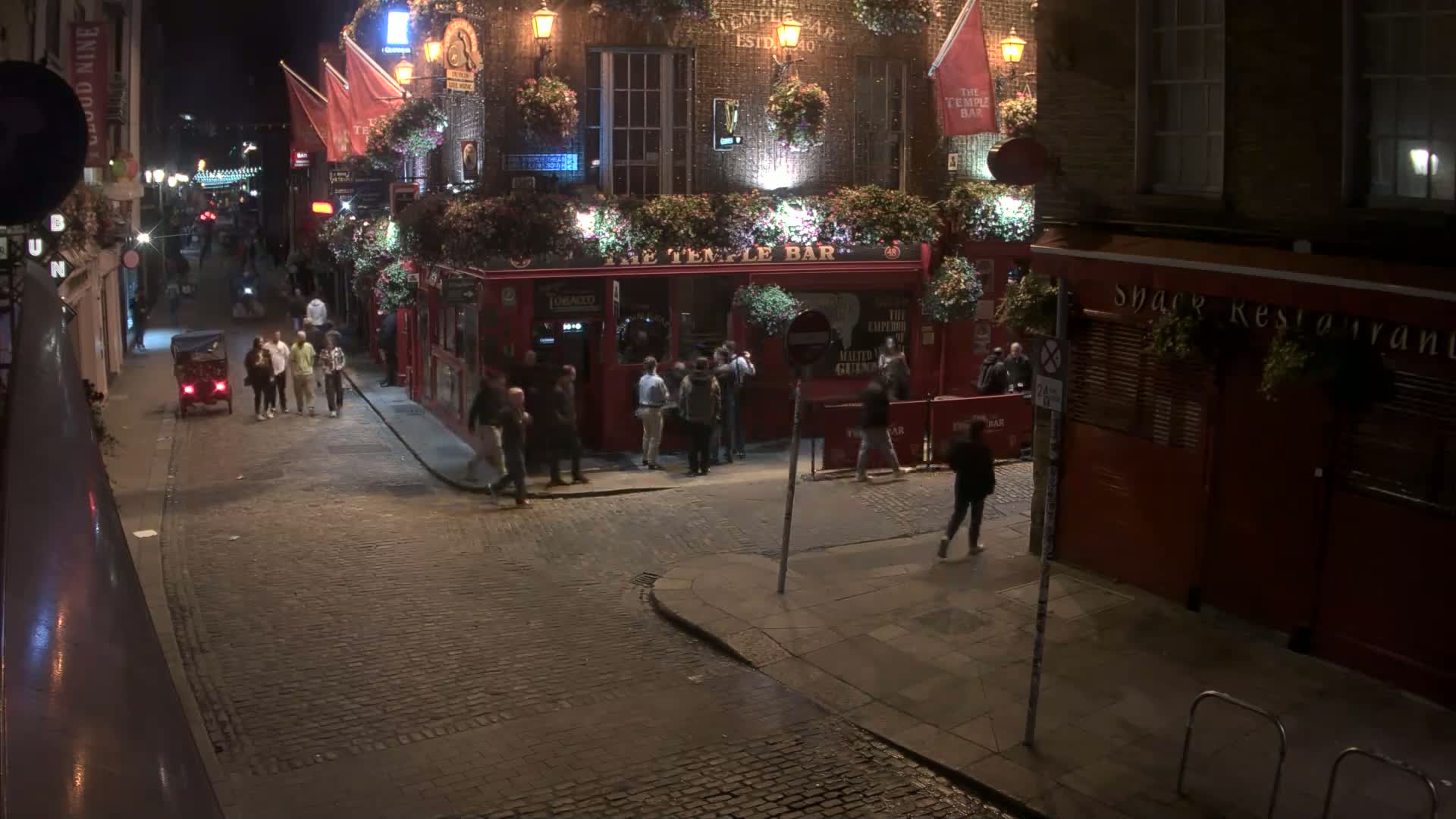 South Dublin , 45 Temple Bar Street Live Cam - Dublin,Eastern and Midland, Leinster, Ireland 