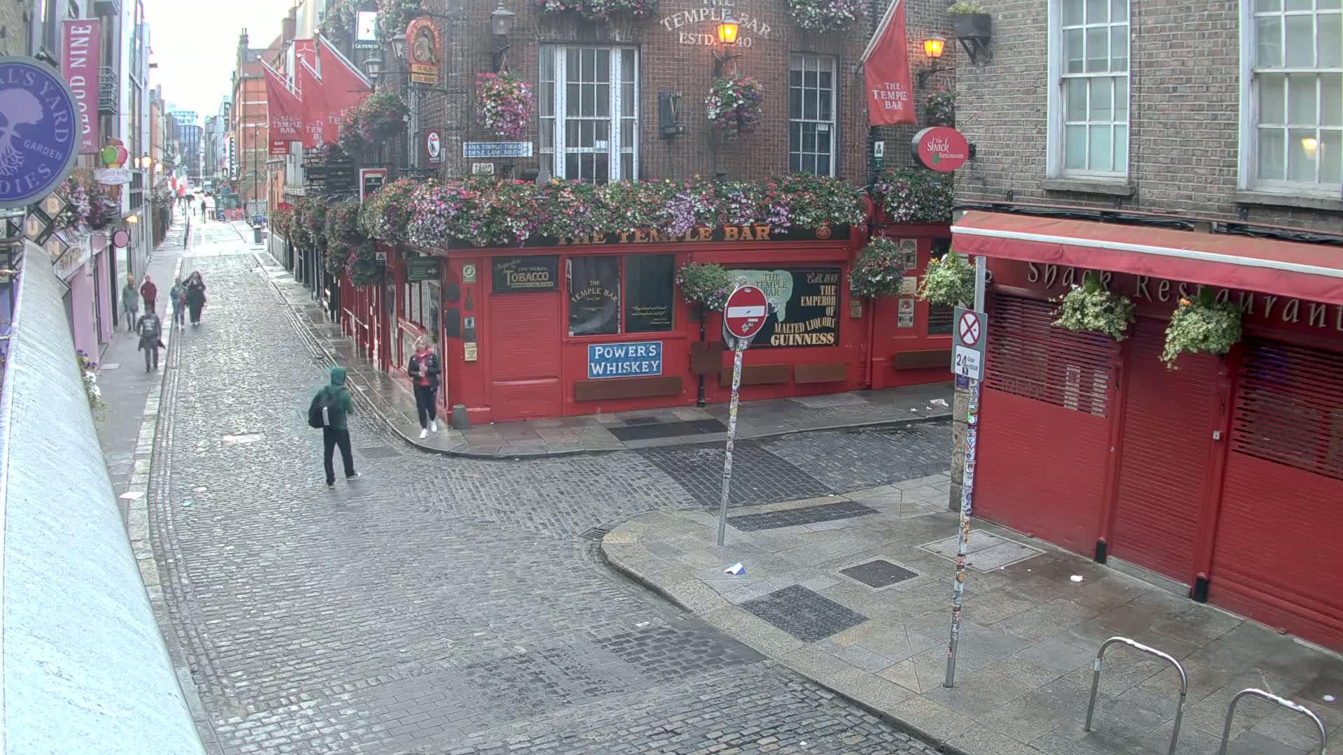 South Dublin , 45 Temple Bar Street Live Cam - Dublin,Eastern and Midland, Leinster, Ireland 