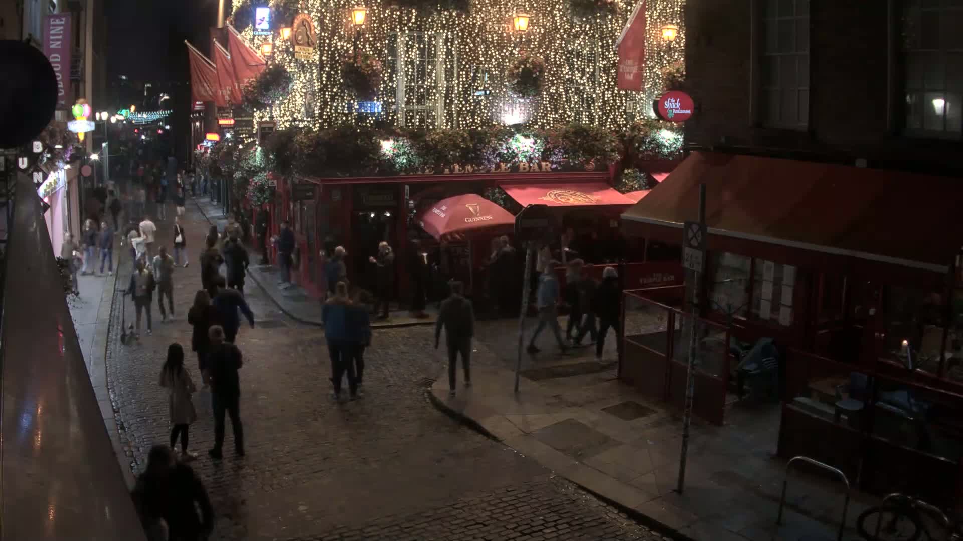South Dublin , 45 Temple Bar Street Live Cam - Dublin,Eastern and Midland, Leinster, Ireland 