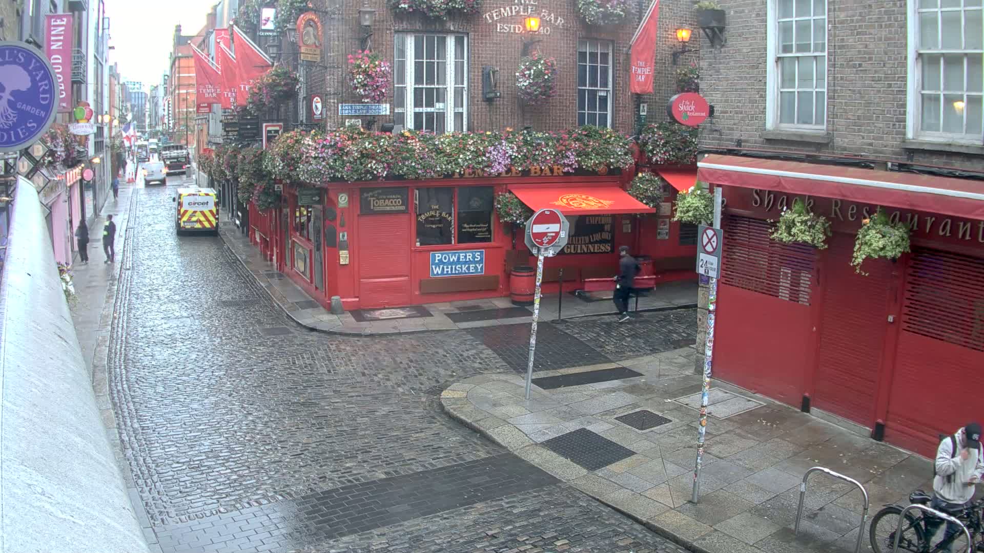 South Dublin , 45 Temple Bar Street Live Cam - Dublin,Eastern and Midland, Leinster, Ireland 