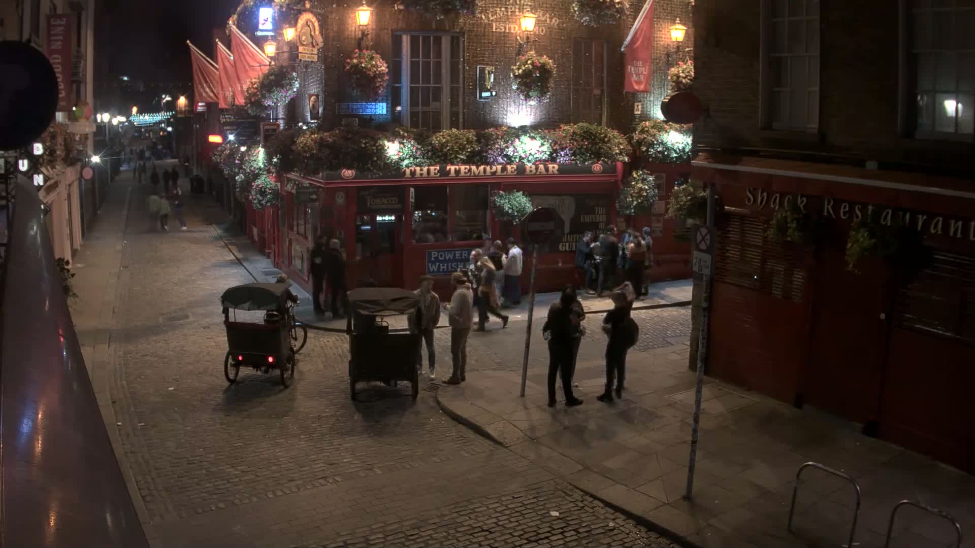 South Dublin , 45 Temple Bar Street Live Cam - Dublin,Eastern and Midland, Leinster, Ireland 